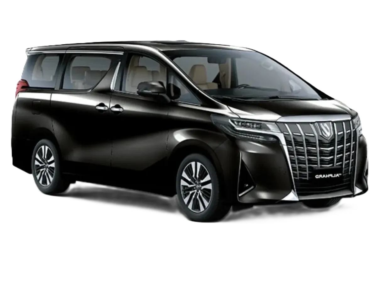 Toyota Alphard premium car rental Lombok
